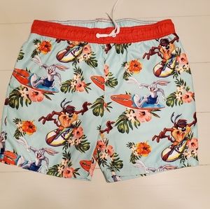 Men's Looney Toon Swim Trunks